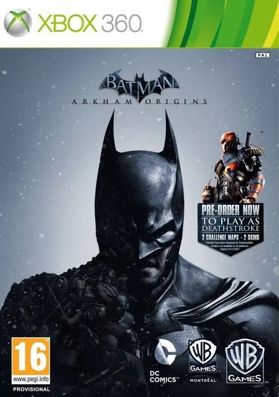 Batman arkham origins xbox 360