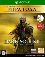 Dark Souls III The Fire Fades Edition Game of the Year Edition [ ] Xbox One