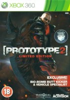 Prototype 2 Limited Edition Bio-Bomb Butt Kicker [ ] Xbox 360