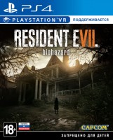 Resident Evil 7 biohazard (с поддержкой PS VR) (PS4 видеоигра, русские субтитры)