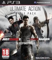 Ultimate Action Triple Pack (Just Cause 2, Sleeping Dogs, Tomb Raider) (PS3,  )