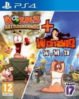 Worms Battlegrounds + Worms WMD - Double pack (PS4, английская версия)