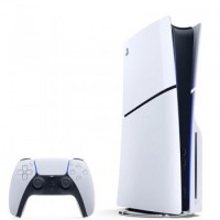 PlayStation 5 Slim CFI-2100 Blu-ray Disc / 1ТБ SSD [5] Sony PS5 Игровая приставка Белая - купить, обменять, продать в магазине видеоигр Екатеринбург
