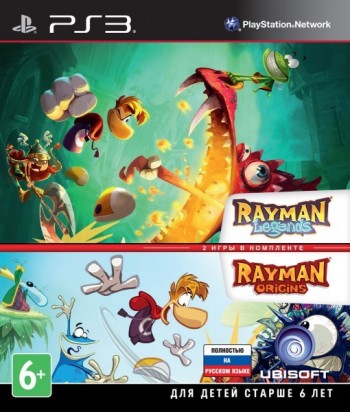  Rayman Legends + Rayman Origins [ ] PS3 BLES02183 -    , , .   GameStore.ru  |  | 