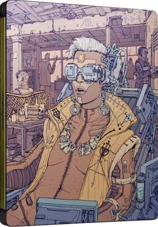  Cyberpunk 2077 Steelbook  + ComicBook (PS4)   -    , , .   GameStore.ru  |  | 