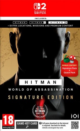  Hitman World of Assassination Signature Edition [Key Card] [ ] Nintendo Switch 2 - , ,     
