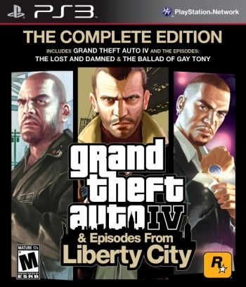 Grand Theft Auto 4 + Episodes from Liberty City / GTA IV (PS3 видеоигра, английская версия) - Игры в Екатеринбурге купить, обменять, продать. Магазин видеоигр GameStore.ru покупка | продажа | обмен