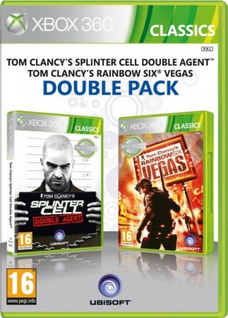  Tom Clancy`s Splinter Cell: Double Agent + Rainbow Six Vegas Double Pack (Xbox 360) -    , , .   GameStore.ru  |  | 
