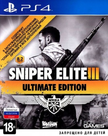 Sniper Elite 3 Ultimate Edition (PS4,  ) -    , , .   GameStore.ru  |  | 