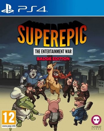 Игра SuperEpic The Entertainment War Badge Edition (PS4, английская версия) - Игры в Екатеринбурге купить, обменять, продать. Магазин видеоигр GameStore.ru покупка | продажа | обмен