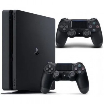 ������� ��������� PlayStation 4 Slim 1Tb � 2 �������������, ������� ��������� SONY - ������, ��������, ������� � �������� �������� ������������
