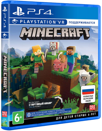  Minecraft [  PS VR] [ ] PS4 CUSA17908 -    , , .   GameStore.ru  |  | 