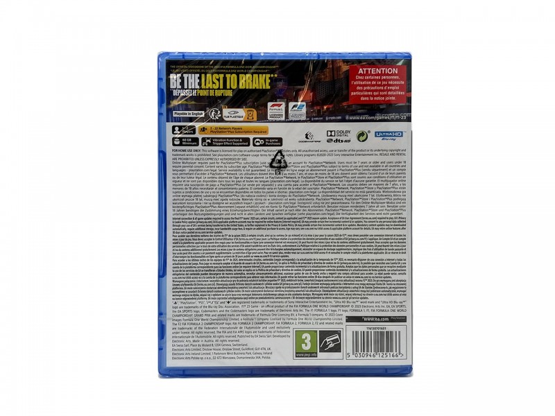 Игра F1 2023 для PS5 - в интернет-магазине Фокстрот: цены, отзывы,  характеристики