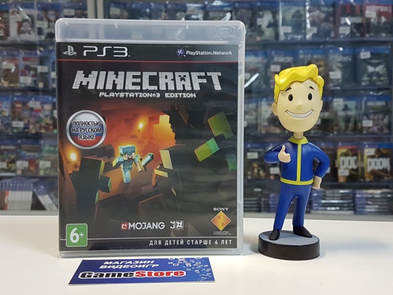 Игра Minecraft. Playstation 3 edition (ps3, ps3 jogos discos